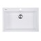 Nantucket Sinks Large Single Bowl Dual-mount Granite Composite White PR3020-DM-W - alternate 1